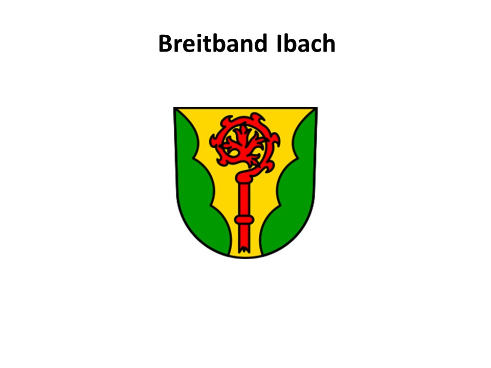 Ibach<br> Breitband Pilotprojekt